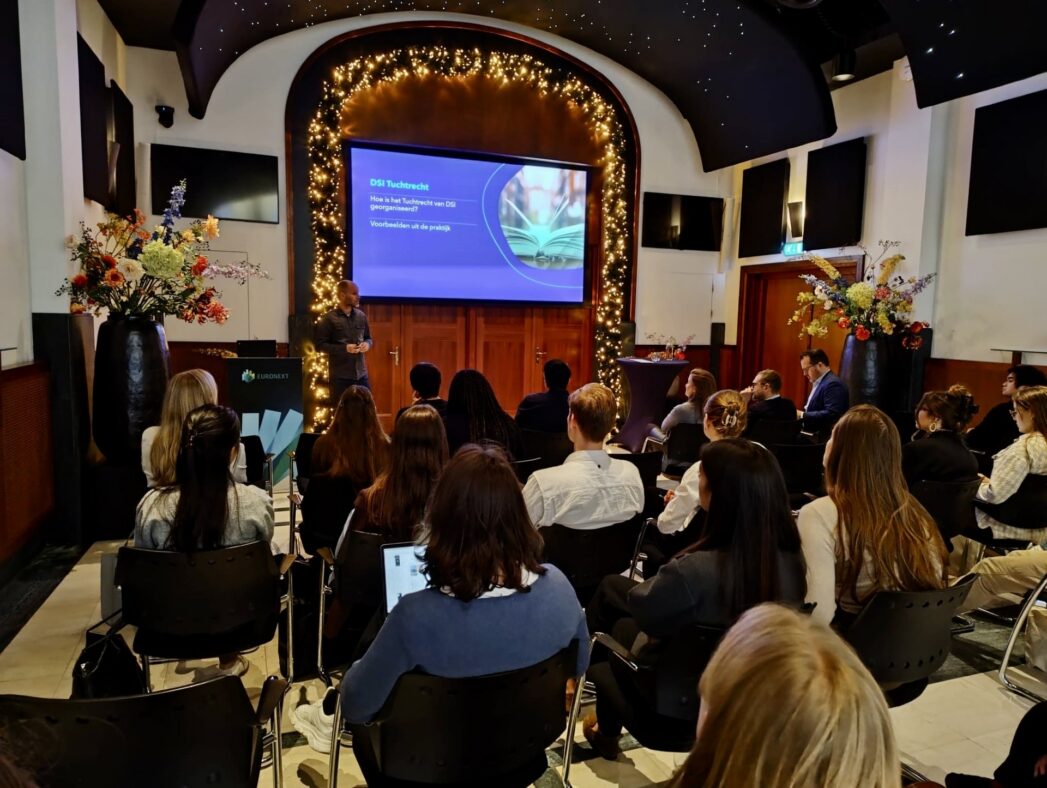 Studenten Erasmus School of Law op bezoek bij DSI