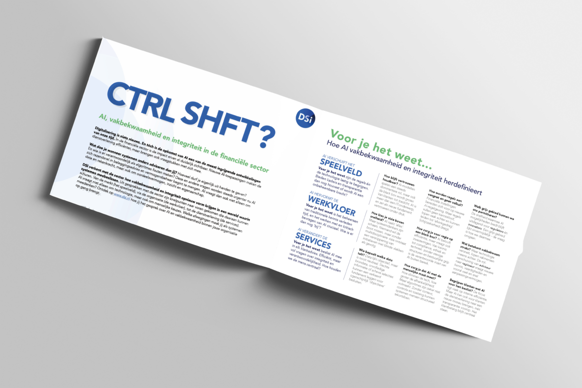CTRL SHFT – Voor je het weet verandert AI de beleggingsindustrie | DSI